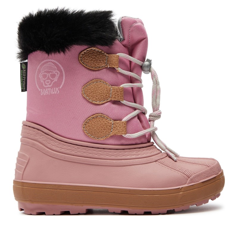 Schneeschuhe Boatilus Nippy 02 Sint. Leather Boot NN02 VAR.42MR Rosa