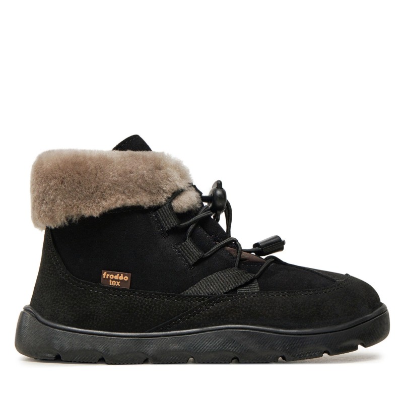 Schnürschuhe Froddo Zeru Tex Cosy Barefoot G3110258-5 S Schwarz