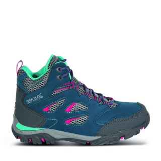 Trekkingschuhe Regatta Holcombe Iep Mid Jnr RKF573 Blau