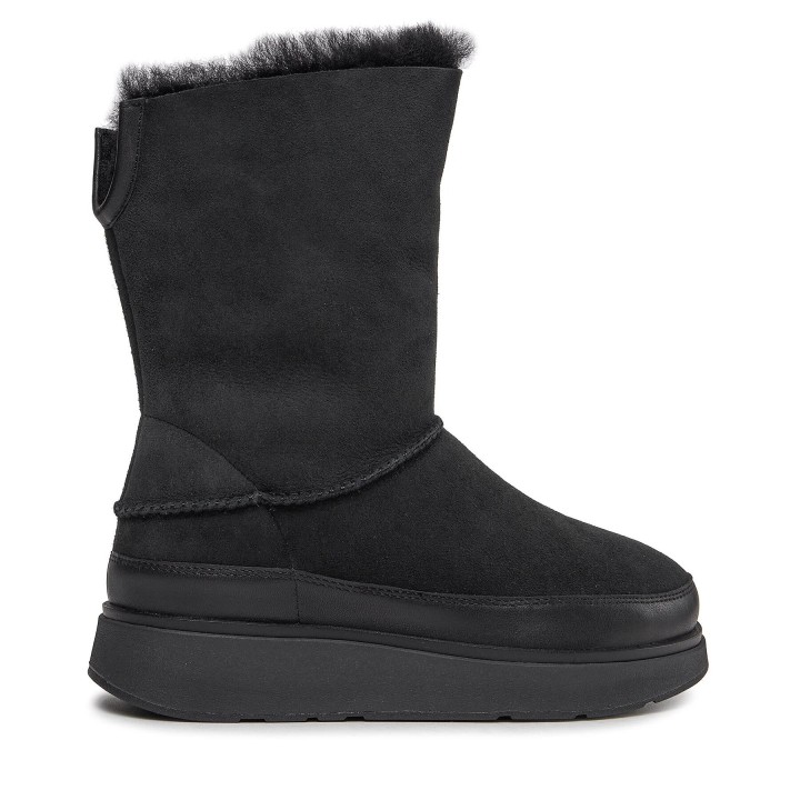 Schneeschuhe FitFlop Gen-Ff Shearling GO9-090 Schwarz