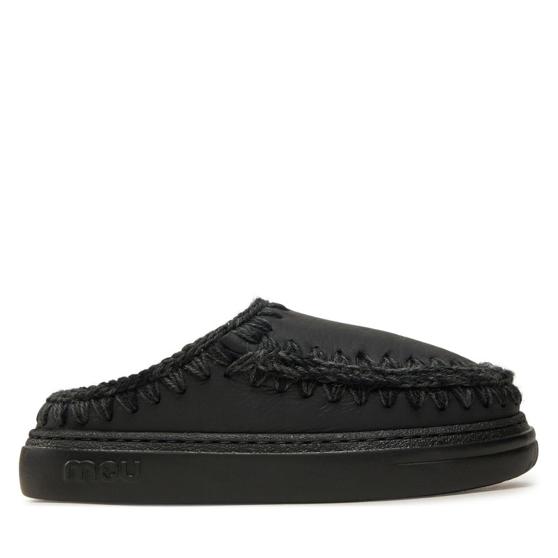 Hausschuhe Mou Eskimo Bold Clog FW411010B Schwarz