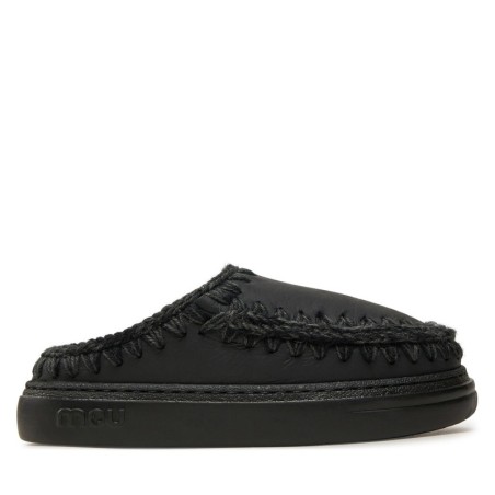 Hausschuhe Mou Eskimo Bold Clog FW411010B Schwarz