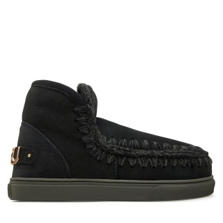 Schneeschuhe Mou Eskimo Sneaker Big Metal Logo FW111008A Schwarz