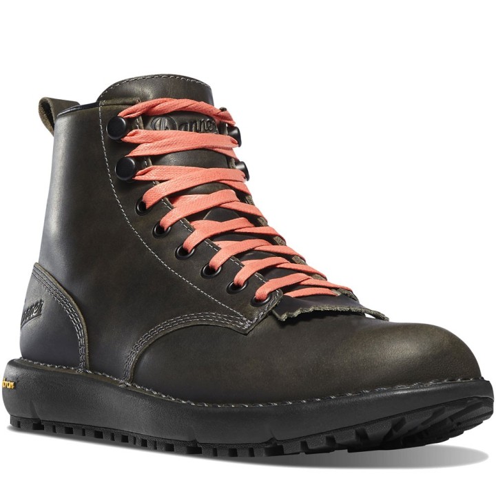 Danner Womens Logger 917 Gore Tex Schuhe Charcoal