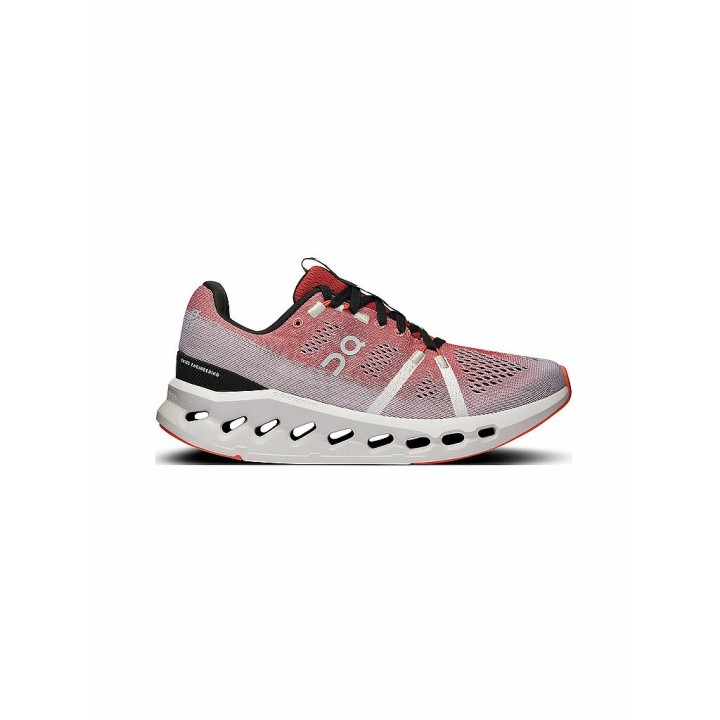 ON Damen Laufschuhe Cloudsurfer rot | 37