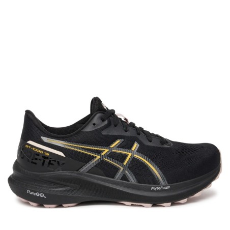 Laufschuhe Asics Gt-1000 13 Gtx 1012B661 Schwarz