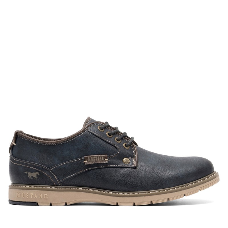 Halbschuhe Mustang 4105-303 Dunkelblau