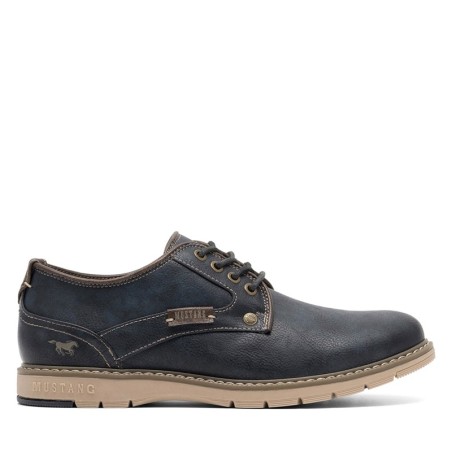 Halbschuhe Mustang 4105-303 Dunkelblau