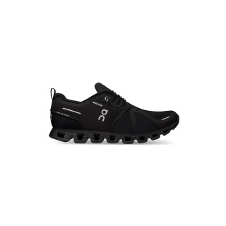 ON Herren Freizeitschuhe Cloud 5 Waterproof ALL BLACK schwarz | 42