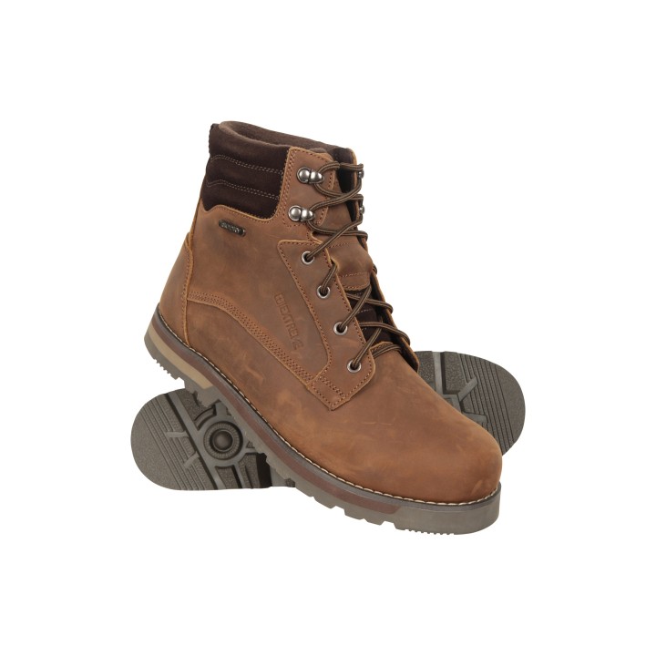 Makalu Extreme Wasserdichte Herren Leder-Stiefel - Braun