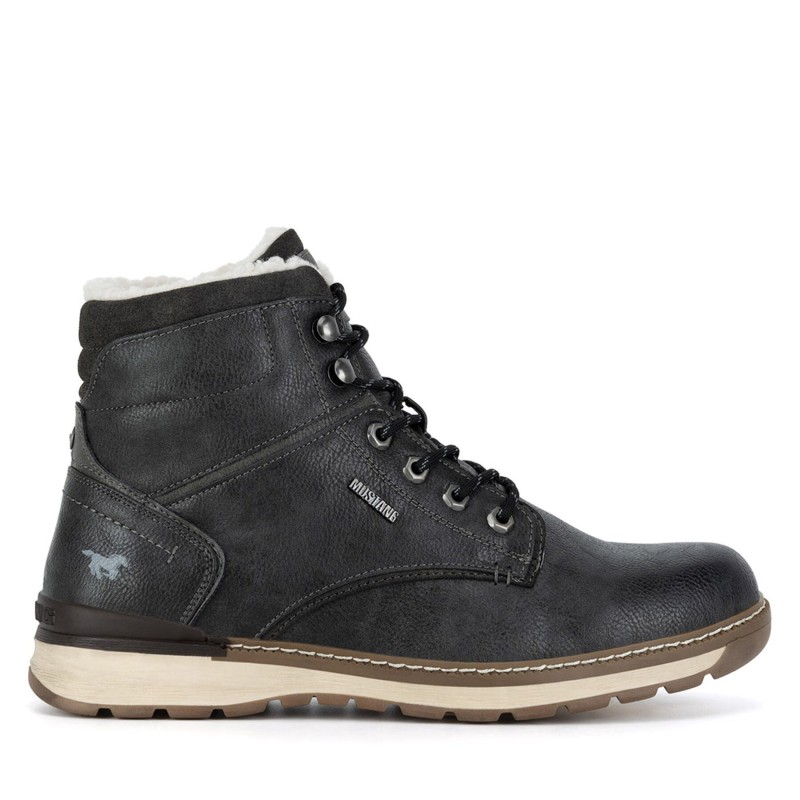 Schnürschuhe Mustang 4141-604-259 Grau