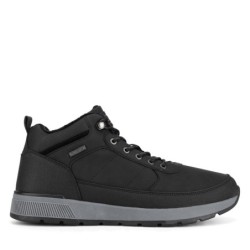 Schnürschuhe Lanetti M-VS01543-11 Schwarz