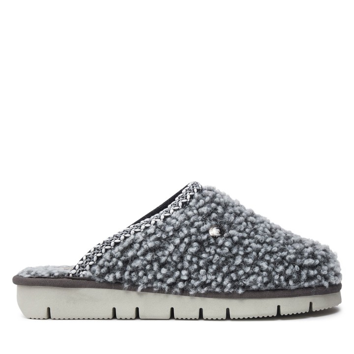 Hausschuhe Grünland Loxi 2599 Grau