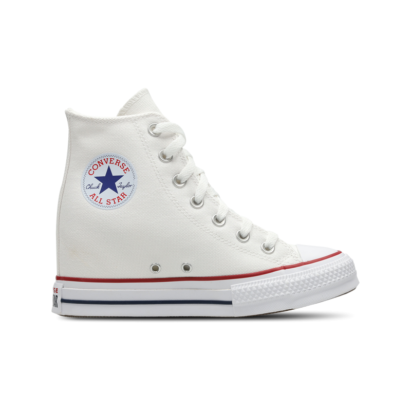 Converse Ctas Wedge Damen Schuhe - Weiß - Größe: 37 - Canvas - Foot Locker