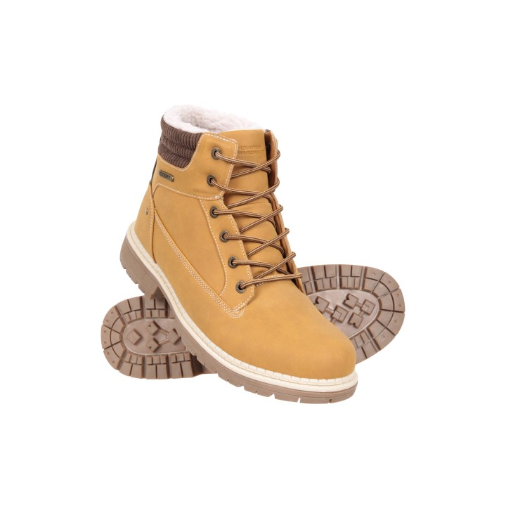 Oslo wasserdichte Thermostiefel für Herren - Hell Braun