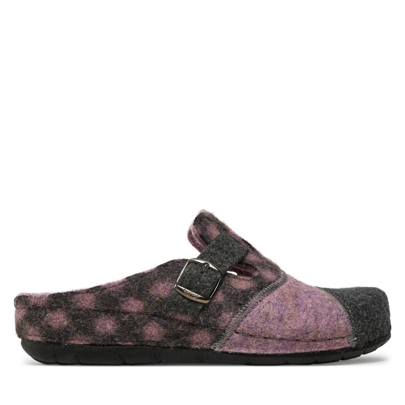 Hausschuhe Scholl Bruges Buckle Med MF317172424 Violett