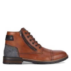 Schnürschuhe Rieker F1340-24 Braun