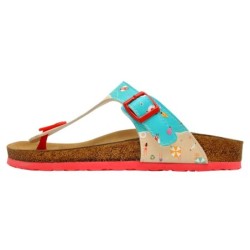 DOGO Zehentrenner "Lila Dogo Lila Sandalen Damen Sandalen/ Sandaletten / Female", Vegan