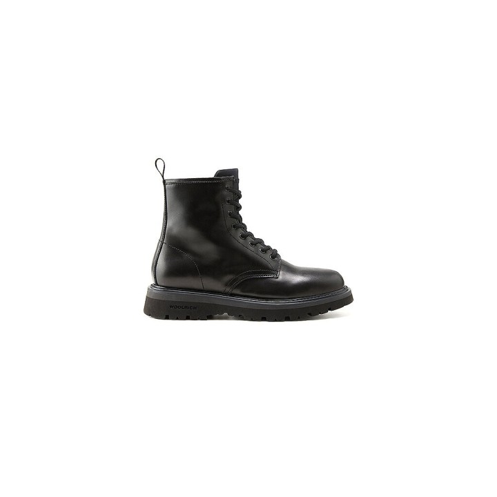WOOLRICH Schnürboots NEW CITY schwarz | 45