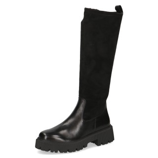 Caprice Winterstiefel, Blockabsatz, Stiefel, Langschaftstiefel in bequemer Weite