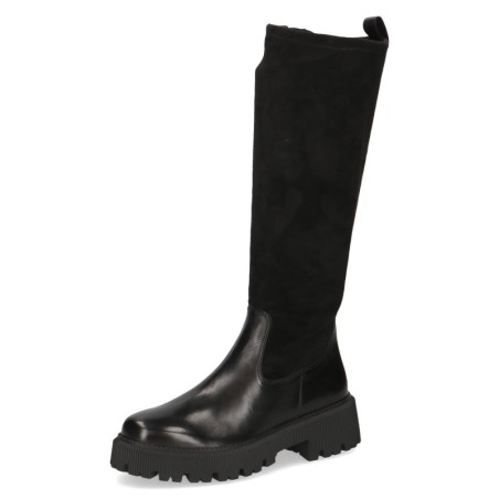 Caprice Winterstiefel, Blockabsatz, Stiefel, Langschaftstiefel in bequemer Weite