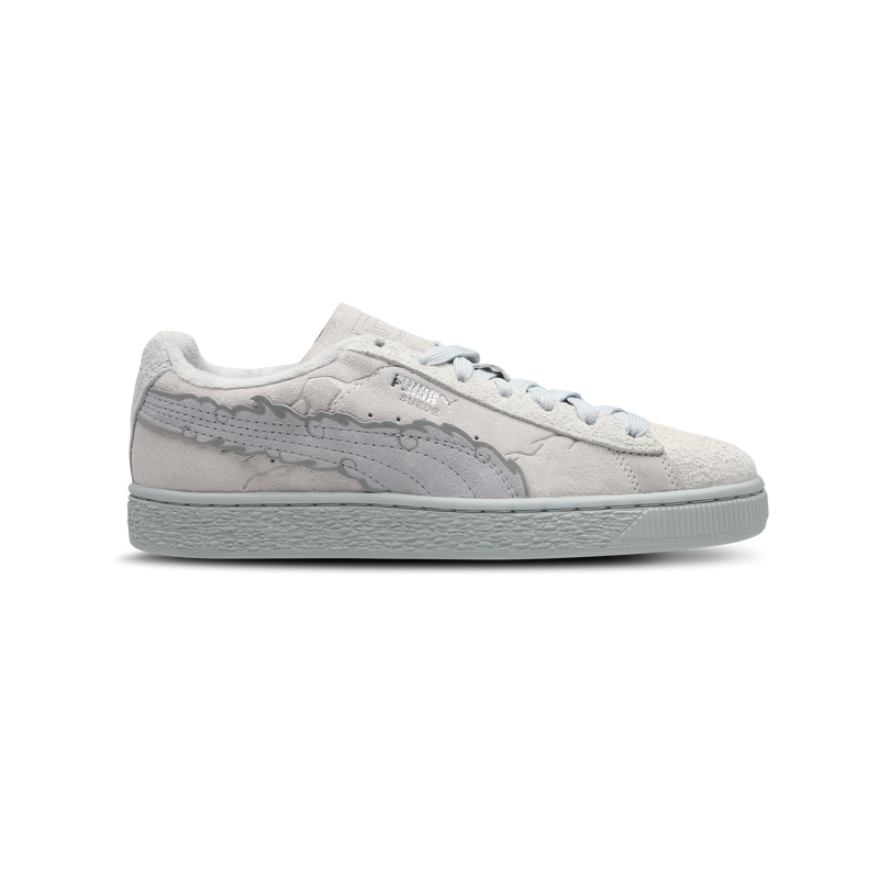 Puma Suede Unisex Schuhe - Grau - Größe: 35.5 - Wildleder - Foot Locker