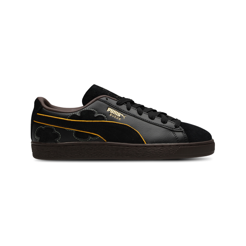 Puma Suede Herren Schuhe - Schwarz - Größe: 40.5 - Wildleder - Foot Locker