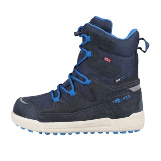 TROLLKIDS Winterstiefel "KIDS FINNMARK WINTER BOOTS", wasserdicht, Schnellverschluss mit Schnürsenkel