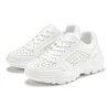 LASCANA Sneaker, Freizeitschuh, Halbschuh mit kleinen Cut-Outs und Chunky Sohle VEGAN