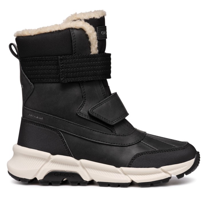 Schneeschuhe Geox J Flexyper Plus Boy J46LCF 0MEFU C9999 M Schwarz