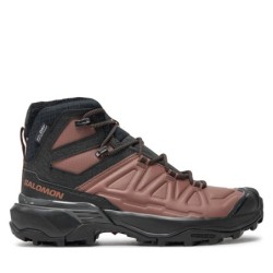 Trekkingschuhe Salomon X Ultra Snowpilot Waterproof L47585800 Schwarz