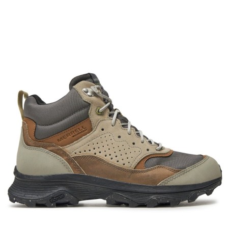 Trekkingschuhe Merrell Speed Solo Mid Wp J037859 Grau