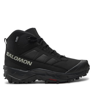 Trekkingschuhe Salomon Crosstrak Waterproof L47570200 Schwarz