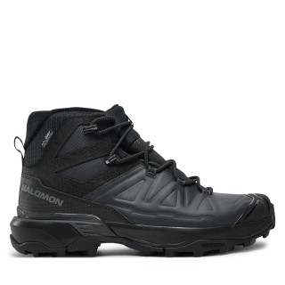Trekkingschuhe Salomon X Ultra Snowpilot Waterproof L47585600 Schwarz