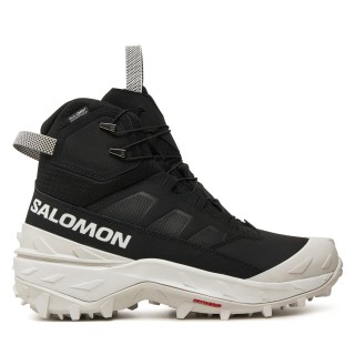 Trekkingschuhe Salomon Crosstrak Powder Waterproof L47569700 Schwarz