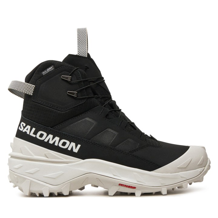 Trekkingschuhe Salomon Crosstrak Powder Waterproof L47569700 Schwarz