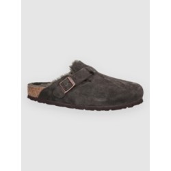 Birkenstock Boston Shearling Sandalen mocha