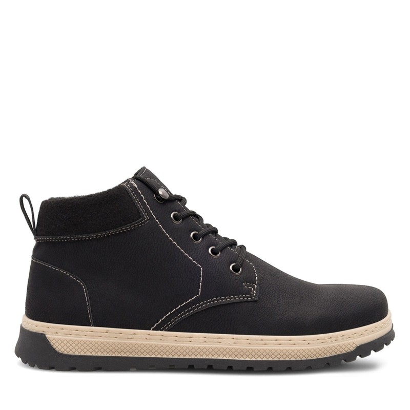 Schnürschuhe Lanetti MYL8293-23 Schwarz