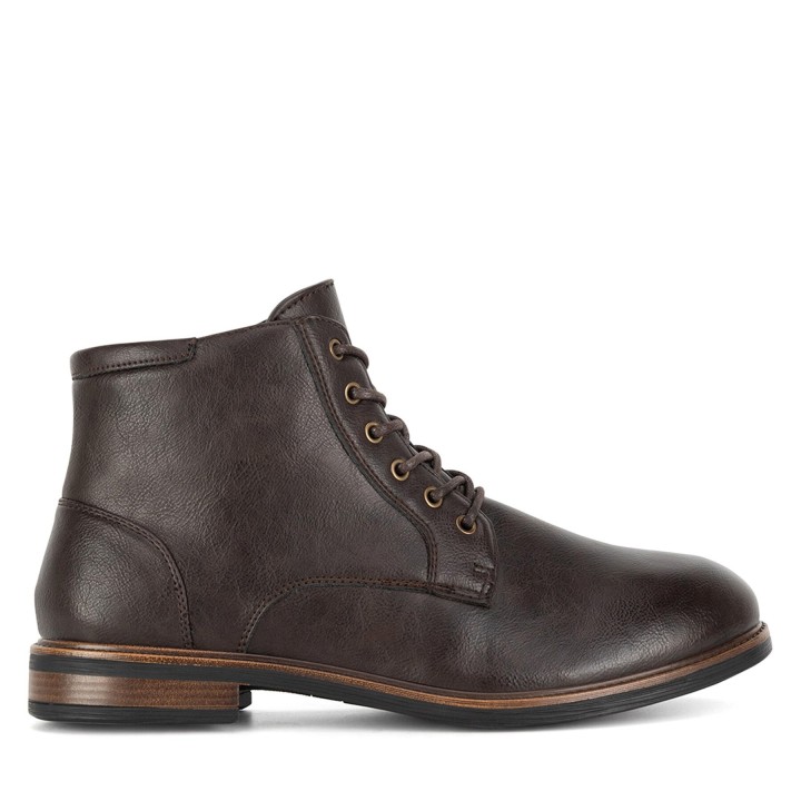 Schnürschuhe Lanetti MYL8518-1 Braun