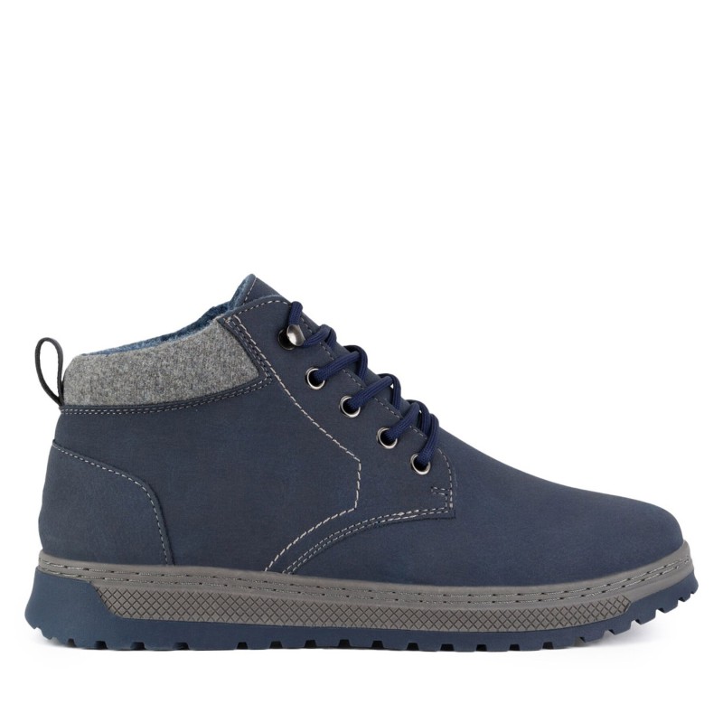 Schnürschuhe Lanetti MYL8293-23 Dunkelblau