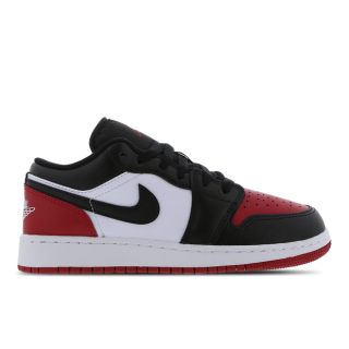 Jordan 1 Low Unisex Schuhe - Weiß - Größe: 36 - Leder - Foot Locker