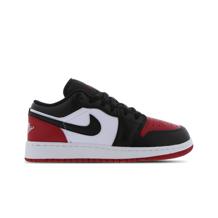 Jordan 1 Low Unisex Schuhe - Weiß - Größe: 36 - Leder - Foot Locker
