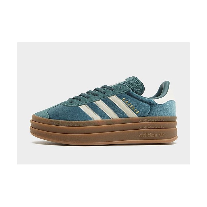 adidas Originals Gazelle Bold Damen - Green - Womens, Green