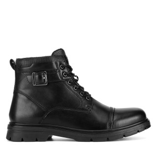 Schnürschuhe Lanetti BENGAL-03 MBS Schwarz