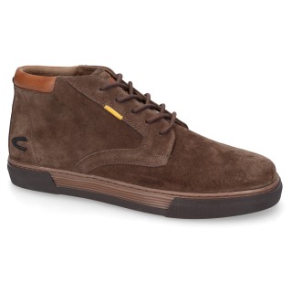 camel active Sneaker, Freiteitschuh, Schnürboots, High Top Sneaker mit durchgehender Sohle
