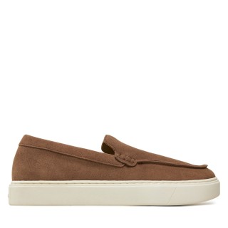 Halbschuhe Calvin Klein Moccasin Suede HM0HM01794 Braun