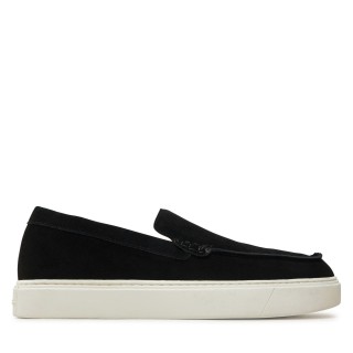 Halbschuhe Calvin Klein Moccasin Suede HM0HM01794 Schwarz