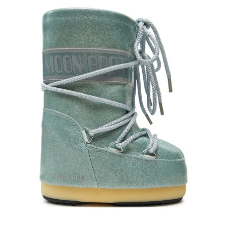 Schneeschuhe Moon Boot Icon Junior Glitter 80D3400290 Blau
