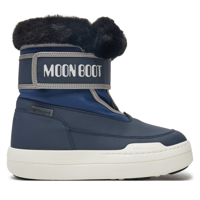 Schneeschuhe Moon Boot Junior Park Strap 80D3440030 Dunkelblau