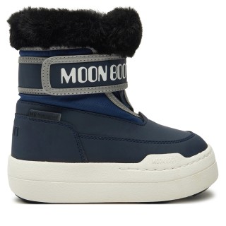 Schneeschuhe Moon Boot Junior Park Strap 80D3440030 Dunkelblau